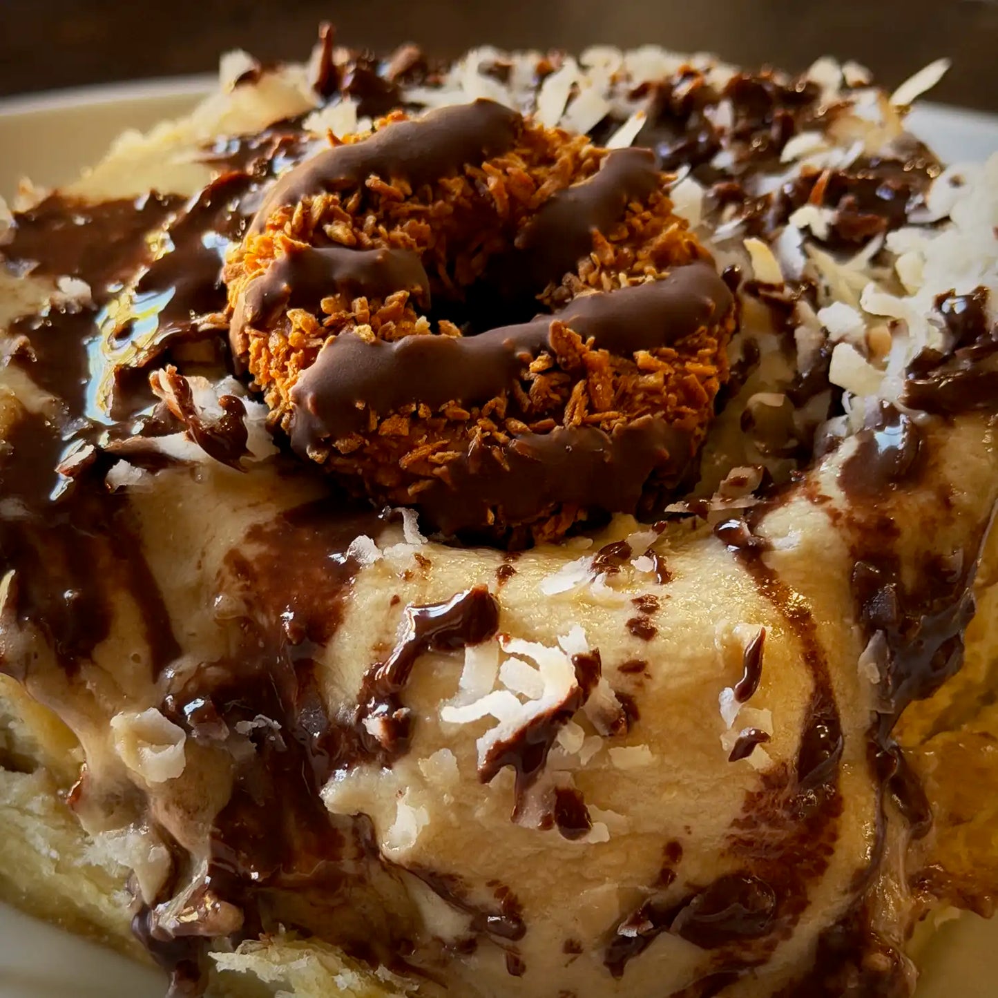 Coconut Caramel Sweet Rolls