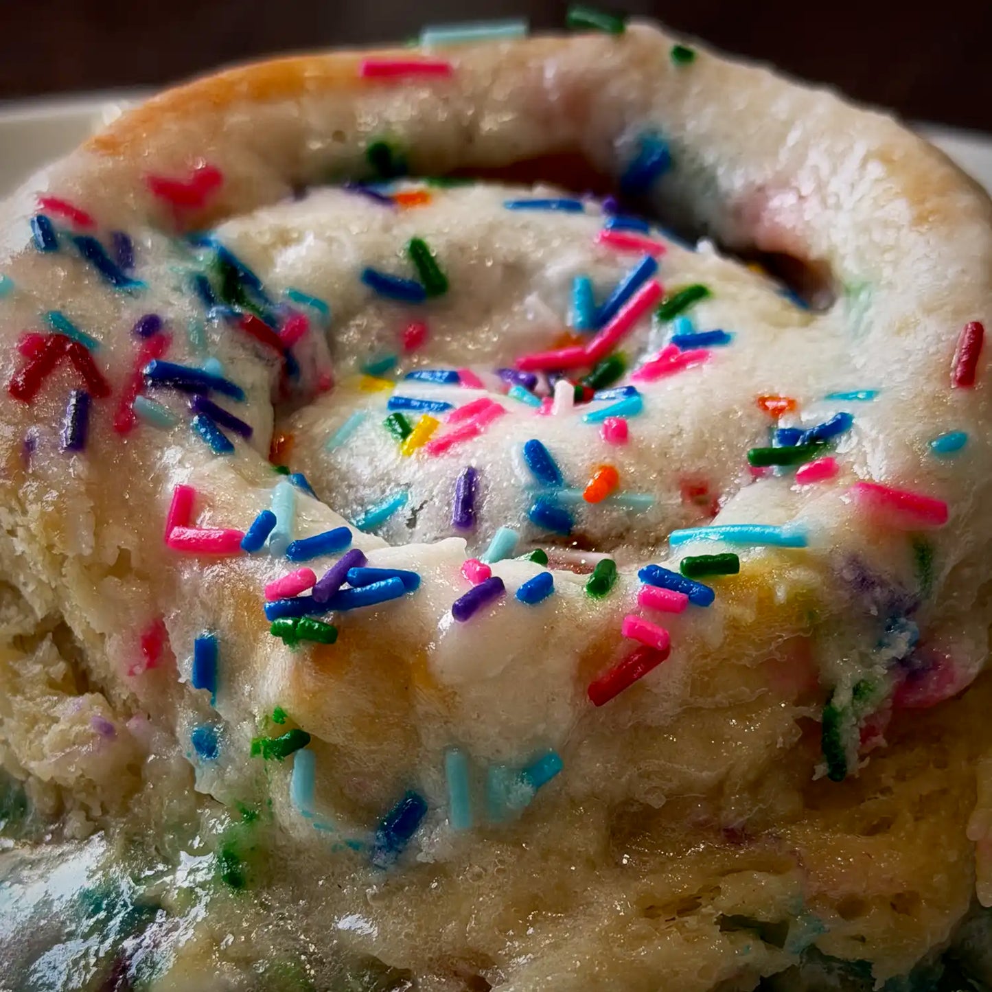 Birthday Cake Sweet Rolls