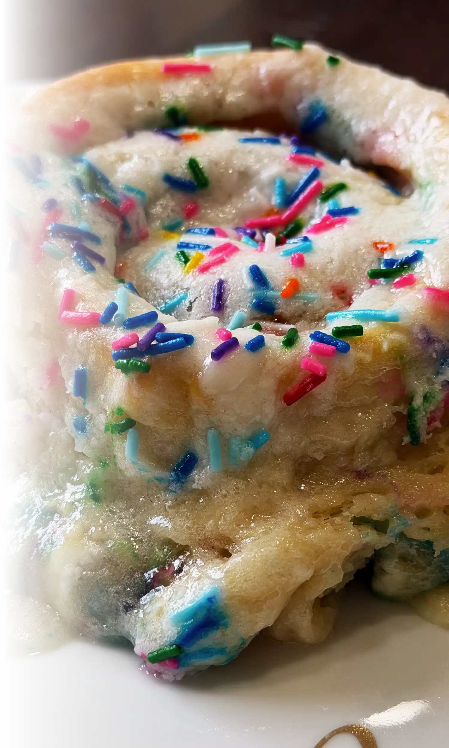 Birthday Cake Sweet Rolls