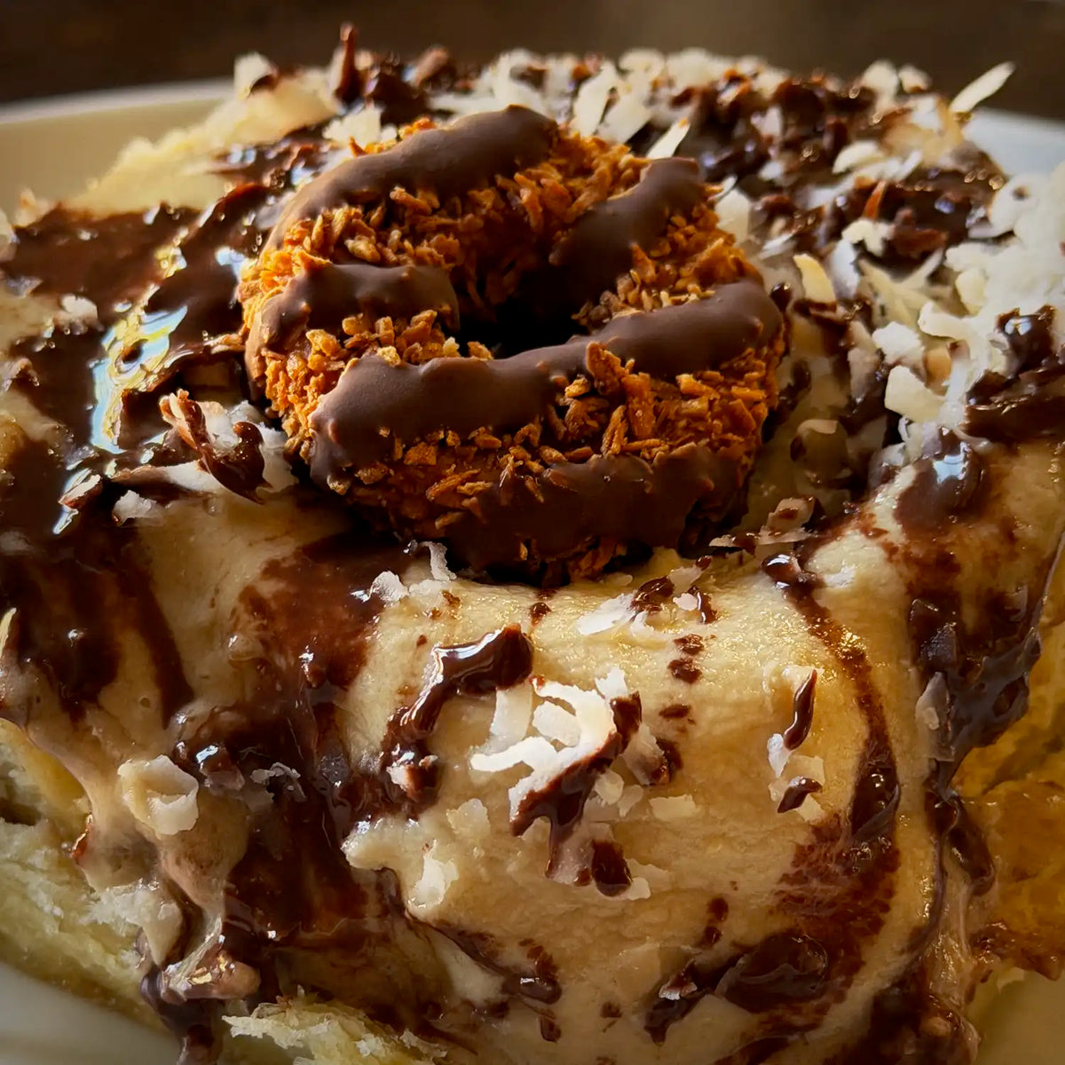 Coconut Caramel Sweet Rolls