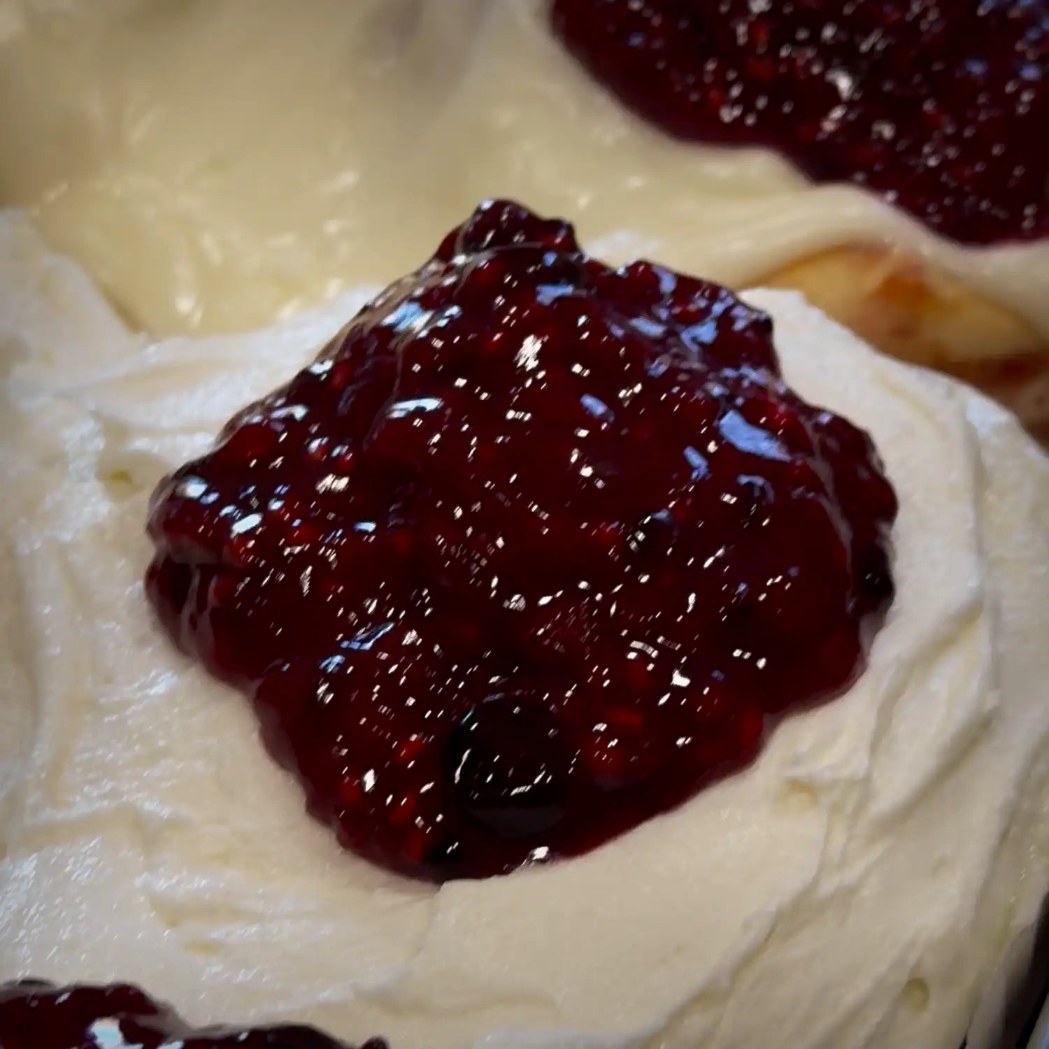 Triple Berry Cinnamon Rolls Square